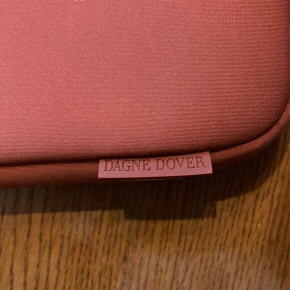 Dagne Dover Red Clay Laptop Sleeve with Strap - Picture 2 of 3